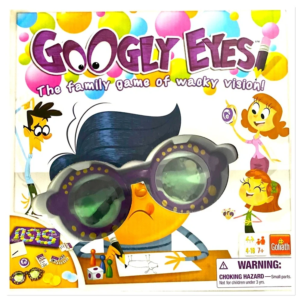 NWT - Googly Eyes - Includes Color Smash Card Game! FUN for the whole family - Picture 2 of 6